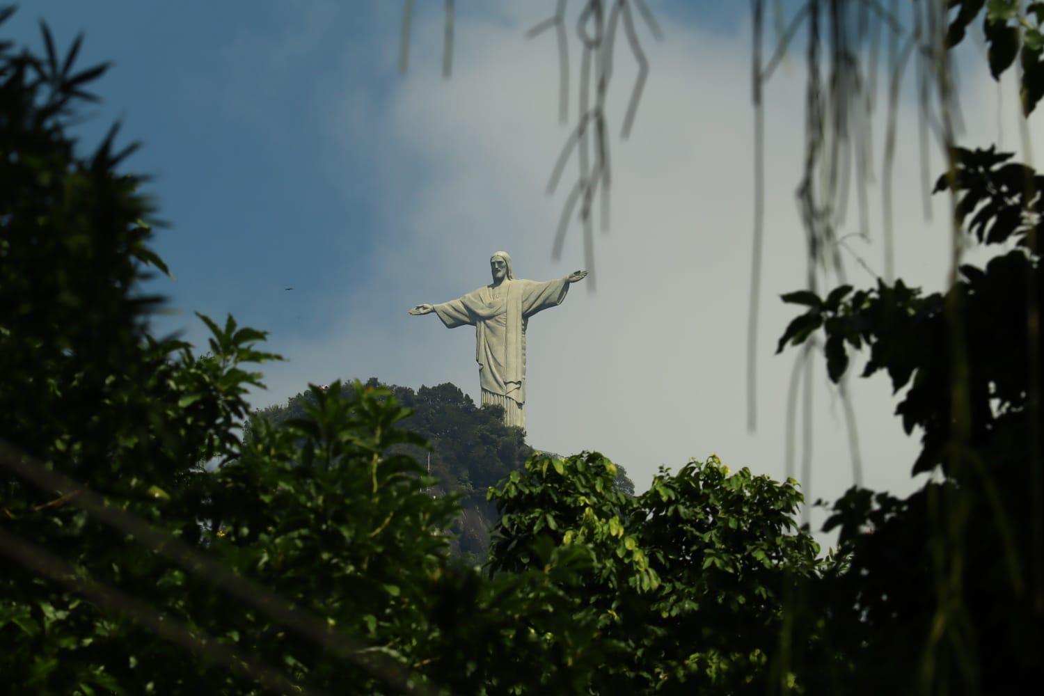ريو دي جانيرو Casa Caminho Do Corcovado Nearchrist Redeemer Statue المظهر الخارجي الصورة