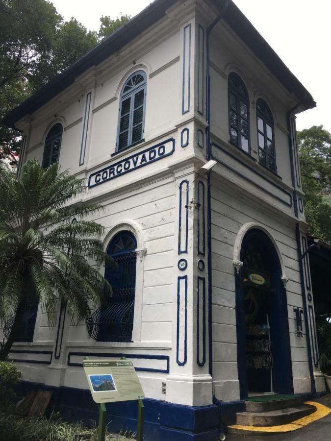 ريو دي جانيرو Casa Caminho Do Corcovado Nearchrist Redeemer Statue المظهر الخارجي الصورة